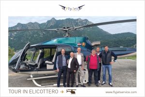 Tour in elicottero con sorvolo del Lago di Como, visita in cantina e pranzo all'Albereta. Fly Jet Service è a tua disposizione.